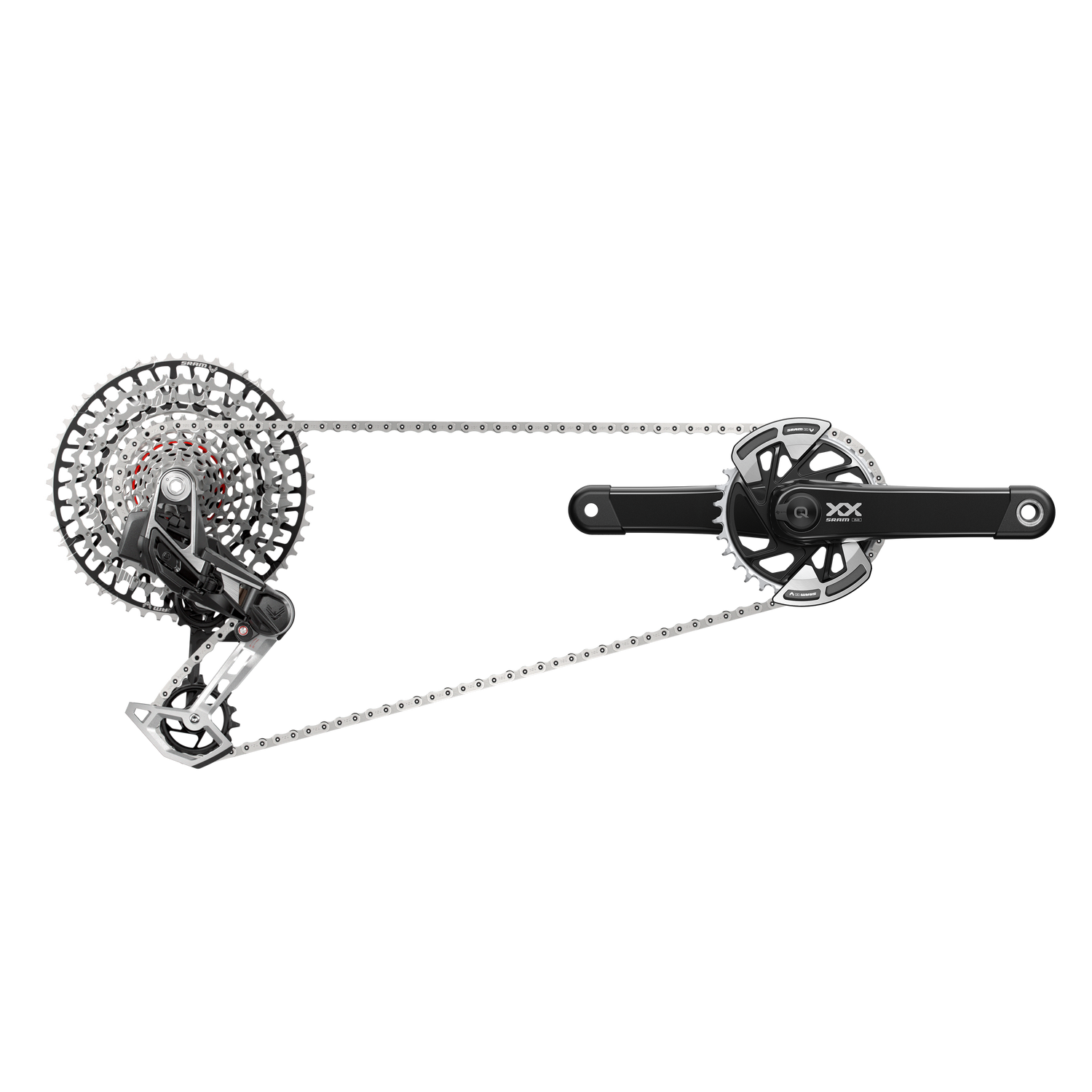 SRAM XX EAGLE T-TYPE AXS GROUPSET WITH POWER METER