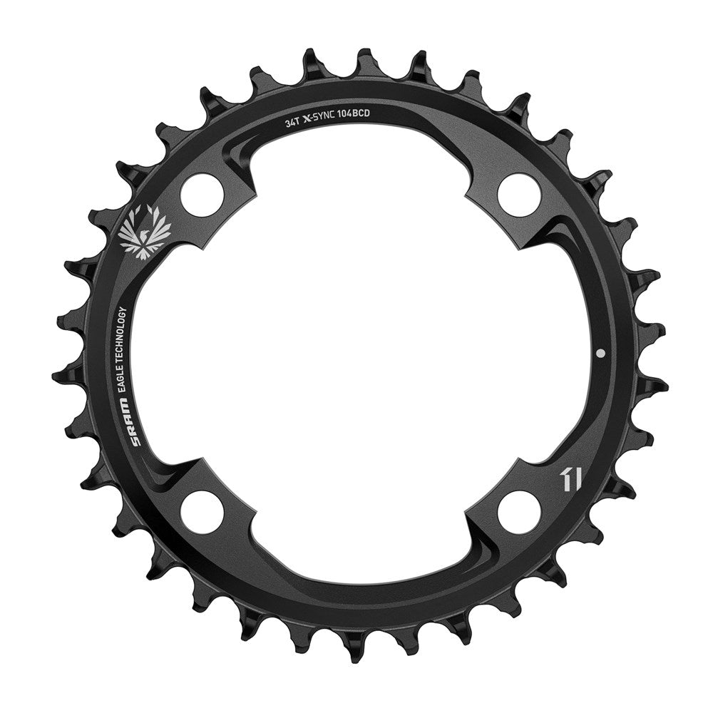 SRAM X-SYNC EAGLE 104BCD ALU CHAIN RING