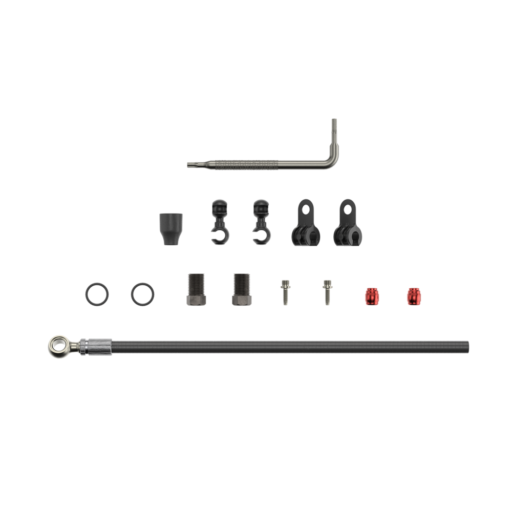 SRAM DISC BRAKE HYDRAULIC HOSE KIT - SILVER BANJO
