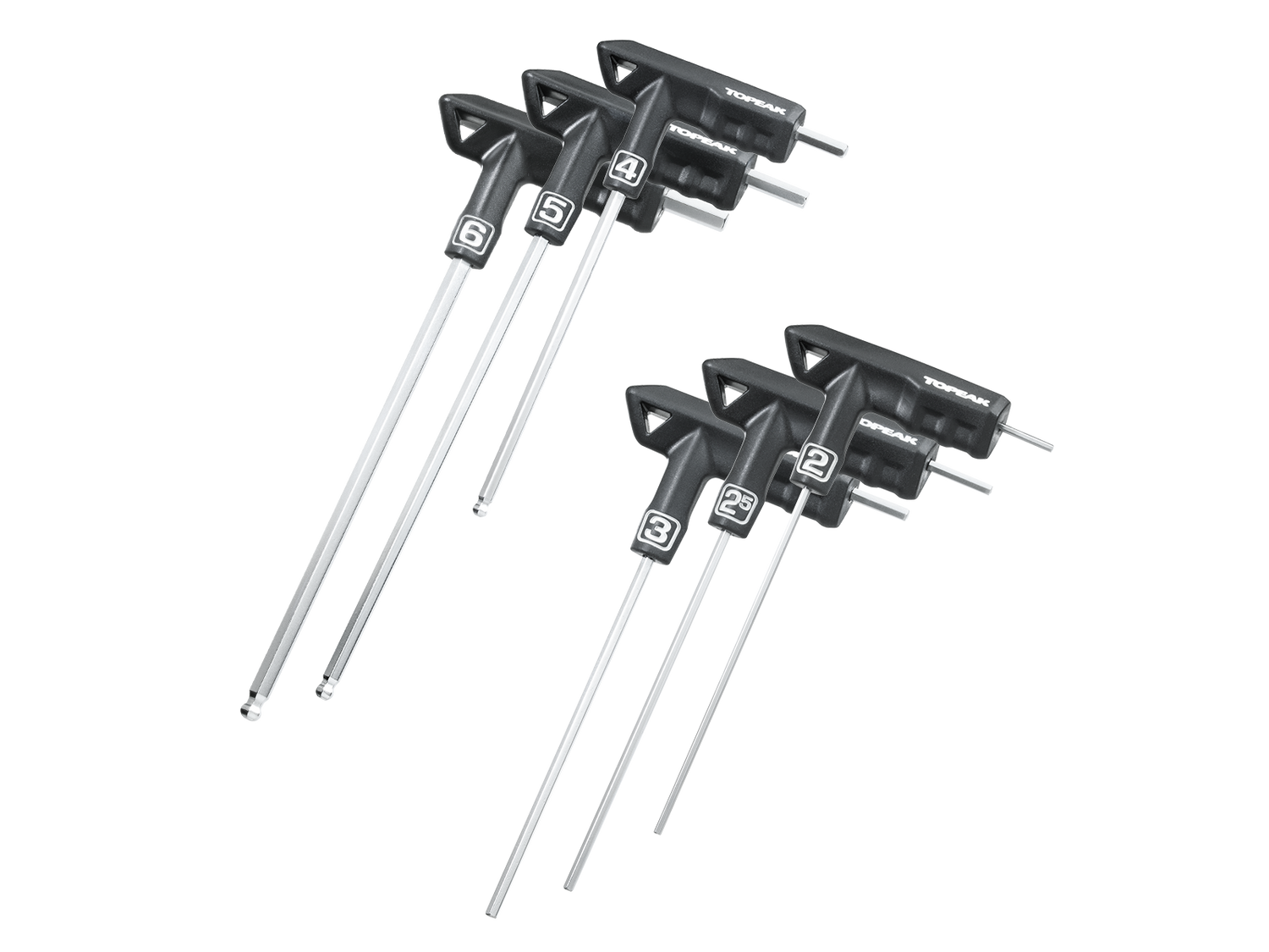 TOPEAK T-HANDLE DUOHEX WRENCH SET